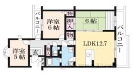 アミティ光台1号棟間取り図面