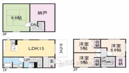 貸家間取り図面