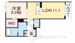 エクラシエ　セット間取り図面