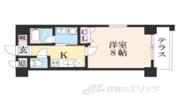 ベラジオ雅び四条通２間取り図面