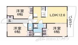 シャルム・サンヒルズ間取り図面