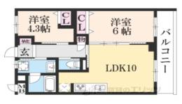 サンパティック円町間取り図面