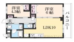 サンパティック円町間取り図面