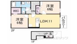 カーサ・ルーリオ１間取り図面