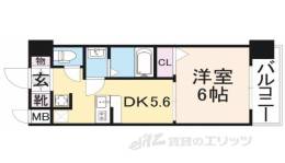 エステムコート京都西大路間取り図面