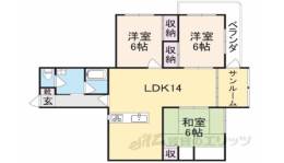ライフステージ広瀬森間取り図面