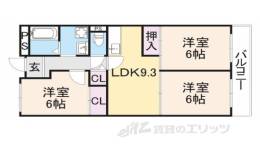 リバーノースビル２間取り図面