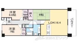 ネオハイツ皇子が丘間取り図面