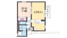 カクタス　フローラＡ、Ｂ間取り図面