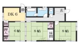 貸家間取り図面