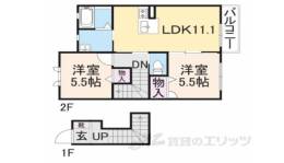 シャーメゾン　リヴェール間取り図面