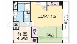 モナーク率川間取り図面