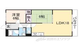 ラフェスタ彦根２間取り図面