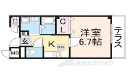セレーノ東生駒A棟間取り図面