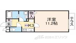 パレスハイジ間取り図面