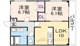 バローゼ８間取り図面