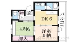 ビレッジハウス南小足第二１号棟間取り図面