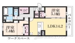 Ｌｉｅｎ町楠葉　Ｂ棟間取り図面