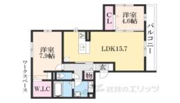 Ｌｉｅｎ町楠葉　Ｂ棟間取り図面