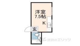 コーポタカタ間取り図面
