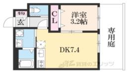 マレッタ京都天神川間取り図面
