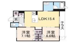 シャーメゾン　フェリシード間取り図面
