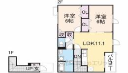 ＨＯＬＹＧＬＩＴＴＥＲ　Ｔ．Ｊ間取り図面