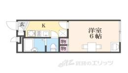 レオパレスグリューナー間取り図面