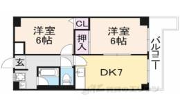 あやめ池ガーデンハイツ間取り図面