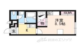 レオパレスシーエスリバー間取り図面