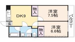 生駒レックスマンション間取り図面