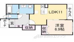 ｓｏｌｅｉｌ　ｌｅｖａｎｔ２間取り図面