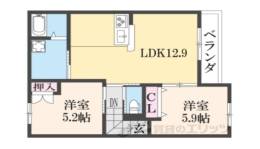 サンライズ西今間取り図面