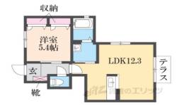 シャーメゾン　コトー間取り図面