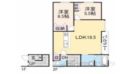 メゾンブランシュ間取り図面