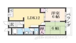 ボヌール西大寺Ｂ間取り図面
