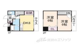 ロイヤル・モアあやめ池間取り図面