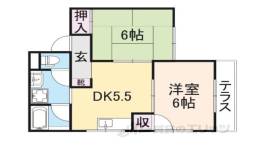 ベルジュ松美台間取り図面