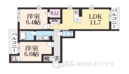 メゾン　ド　ソワ間取り図面