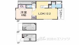 サンセレノＷＡＢＩ間取り図面