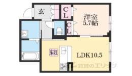 シャーメゾン　セレーノ間取り図面