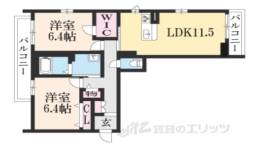 シャーメゾン　セレーノ間取り図面