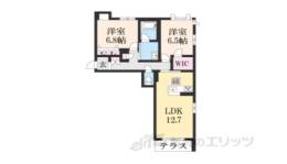 シャーメゾンかめきた間取り図面
