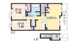 ヴェルデ３間取り図面