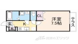 ベルコリーヌ冠山間取り図面