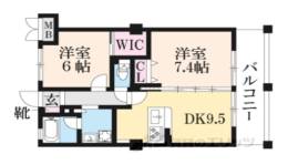 K-TERRACE学研奈良登美ヶ丘　南棟間取り図面