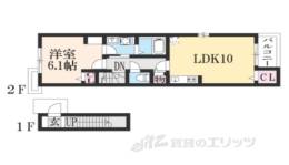 エイシン楠葉美咲間取り図面