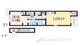 エイシン楠葉美咲間取り図面