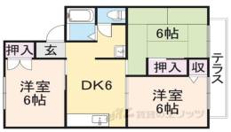 ボナールシャトーＡ間取り図面