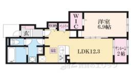 グレイス木津川２間取り図面